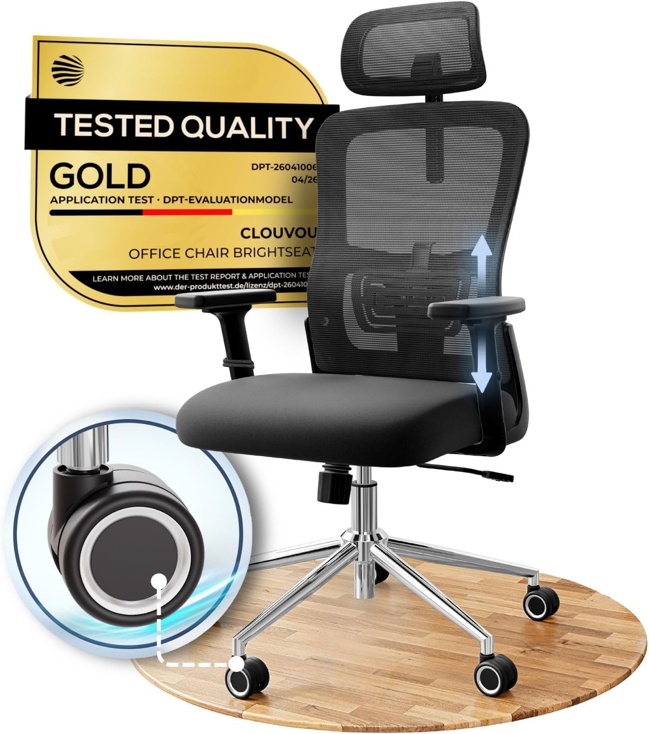 CleverSeat Ergonomic Office Chair [Test Winner]