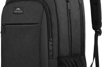 MATEIN Business Laptop Backpack, 15.6 Inch Travel Work Bag for Men Women
