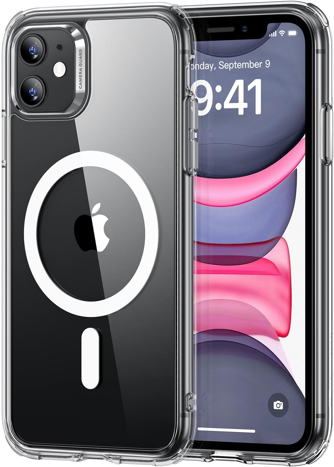 TAURI for iPhone Air Case, with Screen Protector, Grey