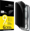 NEW’C for iPhone 16/15 Privacy Screen Protector Installation Tool Included