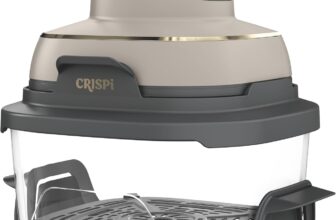 Ninja CRISPi Portable Air Fryer, 3.8 L, 4-in-1: Airfry, Roast, Keep Warm
