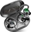 Wireless Earbuds Sport, Bluetooth 5.4 Headphones 3D Bass Hi-Fi Stereo Over Ear Buds, 60Hrs ENC Noise Cancelling Headset with Earhook, IP-X7 Waterproof Earphones Workout Running Gym for Android iOS