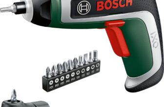 Bosch IXO compact battery screwdriver set (7th generation; 3.6V; 2.0Ah; 5.5Nm; angled screw-in adapter; with micro USB cable; screws up to 190 screws; box)