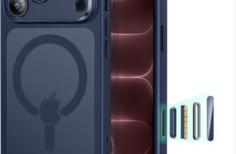 ESR Classic Hybrid for iPhone 18 Pro Max/17 Pro Max Case, Frosted Blue