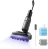 roborock F25 Ultra Wet/Dry Vacuum Cleaner with Steam, 180°C Steam Mop, 86°C Hot Water Vacuum Mop, 22kPa Vacuum Cleaner with Mopping Function, 90°C Self-Cleaning, 180° Flat, Assisted Wheels, Blue Light