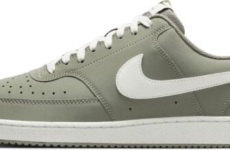 Nike Court Vision Low Premium Men’s Shoes (HM9429-300, Light Army/Sail) Size 6