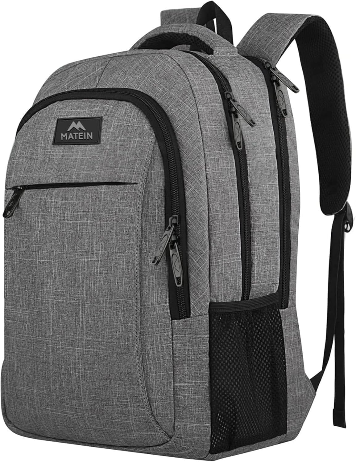 MATEIN Beige Women Backpack for Work, 15.6 Inch Slim Travel Laptop Bag