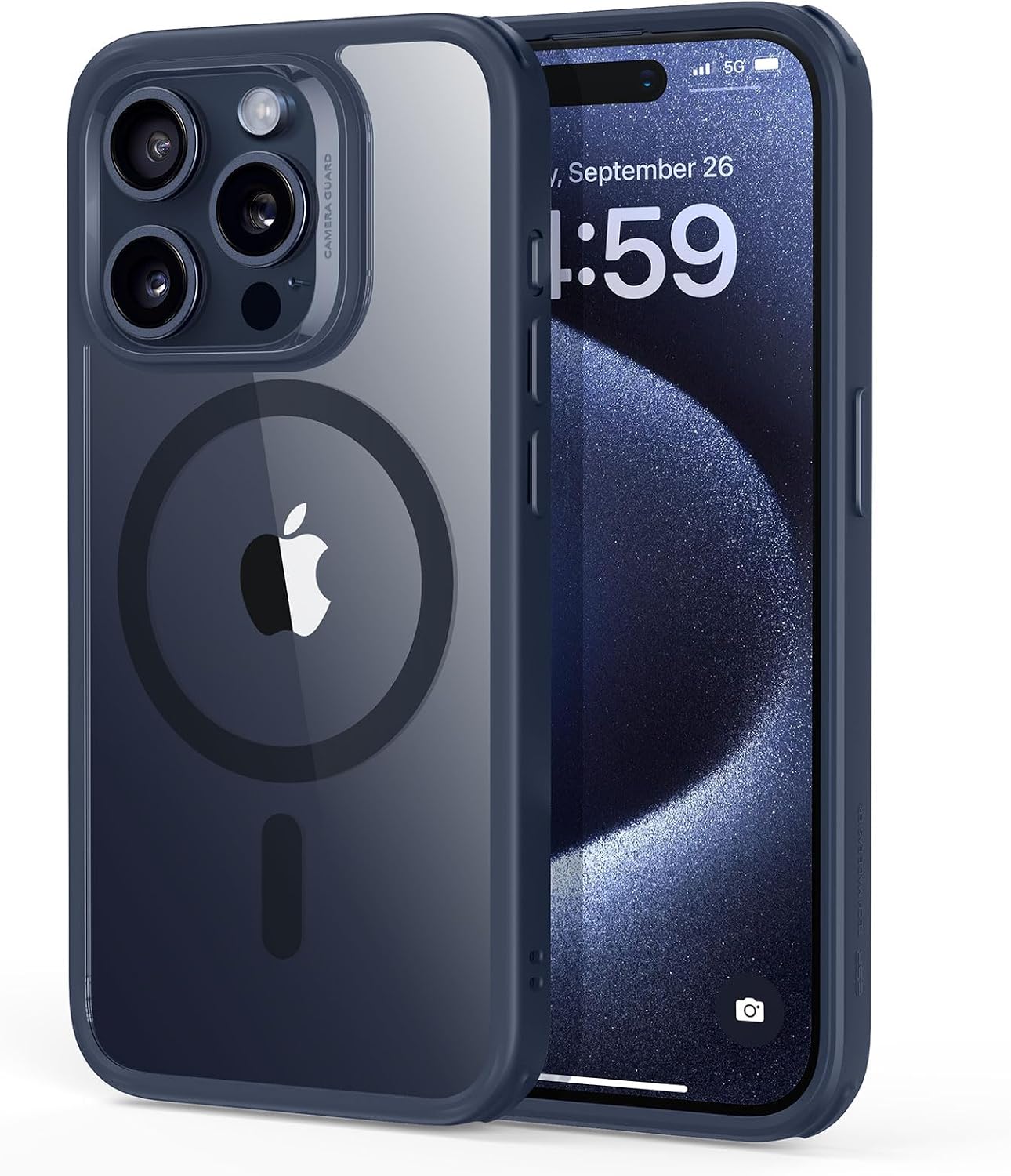 ESR Classic Hybrid for iPhone Air Case, Clear Black