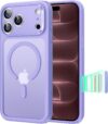 ESR Classic Hybrid for iPhone 18 Pro/17 Pro Case, Frosted Purple