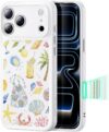 ESR Classic Hybrid for iPhone 18 Pro Max/17 Pro Max Case Girly, Cream White