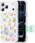 ESR Classic Hybrid for iPhone 18 Pro Max/17 Pro Max Case Girly, Cream White