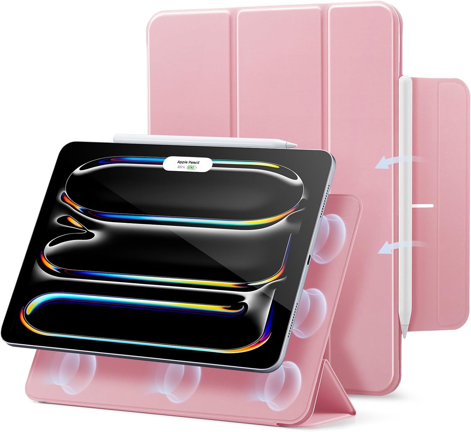 ESR for iPad Pro 13 Inch (M5/M4) Case, Rebound Series, White