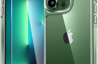 TAURI for iPhone 13 Pro Max Case, with Screen Protector, Clear