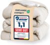 WAVVE Duvet Filling Duvet for 80 Beds, 300 g/m² Fibre Duvet, Lightweight, Soft, Breathable (135 x 200 cm, Beige)