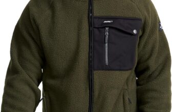 RevolutionRace Sherpa Hoodie for Men, Fleece Jacket Perfect for Hiking and Outdoor Adventures