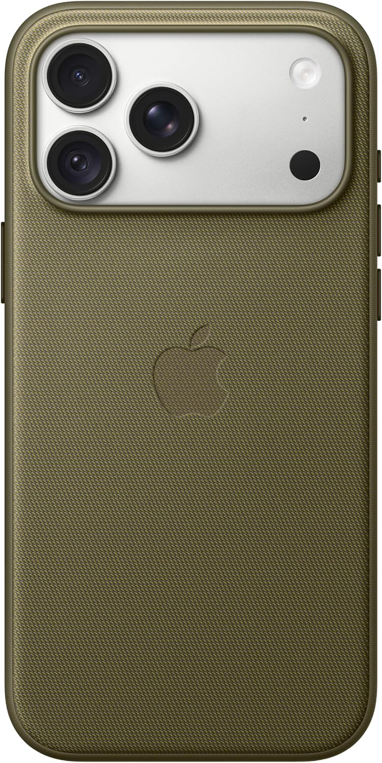 Apple iPhone 18 Pro Max TechWoven Case with MagSafe – Olive ​​​​​​​