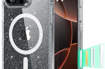 ESR Classic Hybrid for iPhone 16 Pro Case, Clear Shimmer