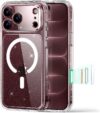 ESR Classic Hybrid for iPhone 18 Pro Max/17 Pro Max Case, Clear Shimmer