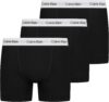 Calvin Klein Cotton Stretch Pack of 3 Boxer Shorts Large Black
