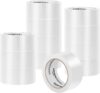 Amazon Basics Strong Plastic Adhesive Packing Tape for Shipping, Sealing Boxes, Moving and Storage, Clear, Low Odor, 1.88 in x 54.6 yds, 12-Pack
