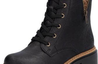 Rieker Women’s Combat Lace-up Boots