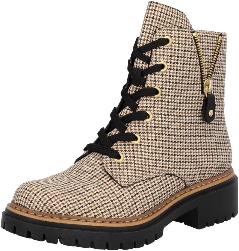 Rieker Women’s Combat Lace-up Boots