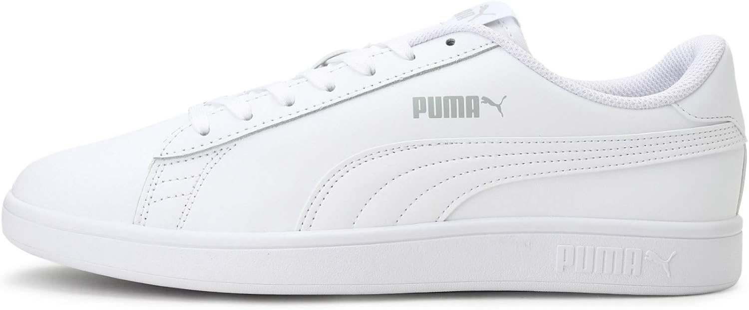 Puma Men’s Low-Top, Blue (Peacoat-Tapioca Team Gold White 21), 3 UK Child
