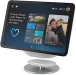 Amazon Adjustable Stand, Designed for Amazon Echo Show 8 & 11 (2025 releases, sold separately), Glacier White