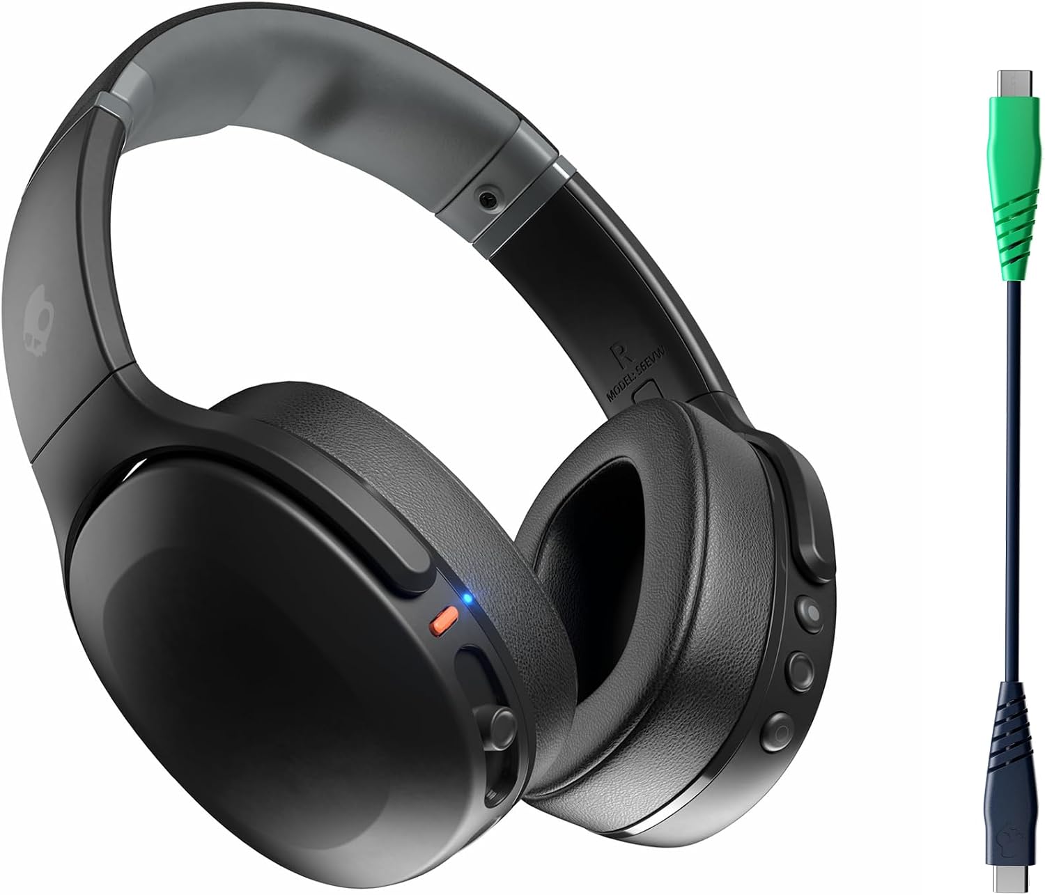 Skullcandy Crusher Evo Wireless Multi-Sensory Bass Headphones – Bone