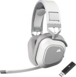 Corsair HS80 MAX Wireless Bluetooth PC PS5 Switch Gaming Headset – White