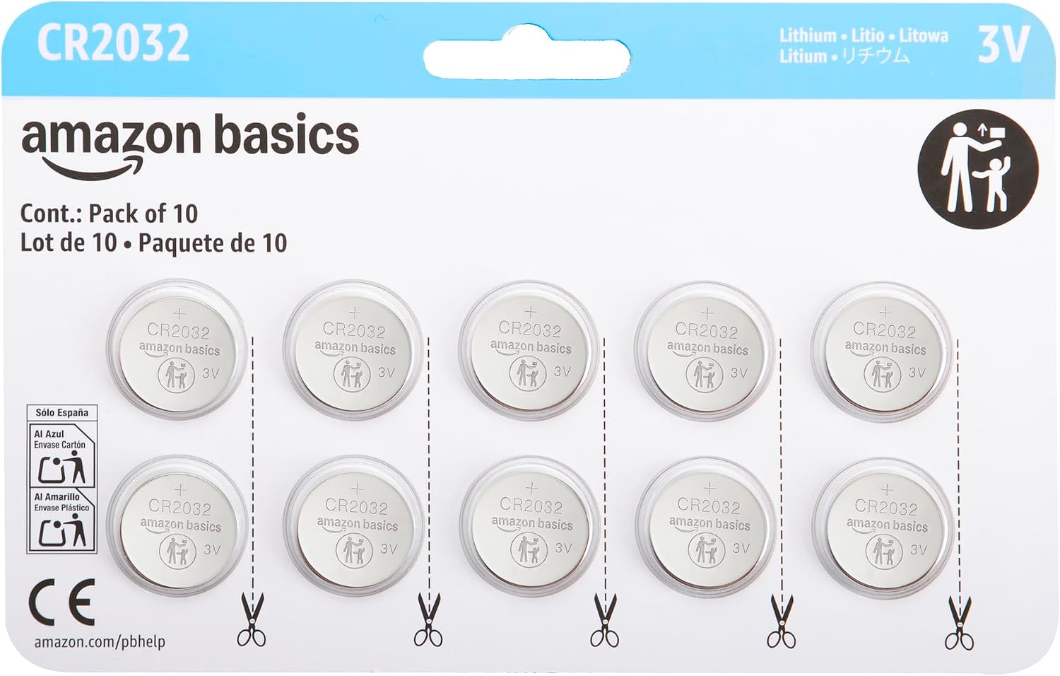 Amazon Basics C Cell Alkaline Long-Lasting All-Purpose Batteries, 1.5 Volt, 5-Year Shelf Life, 24-Pack