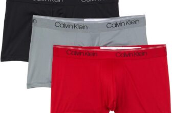 Calvin Klein Men’s Underwear Microfiber Stretch 3 Pack Trunk
