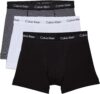 Calvin Klein Men’s 3 Pack Trunks, Multicoloured, S