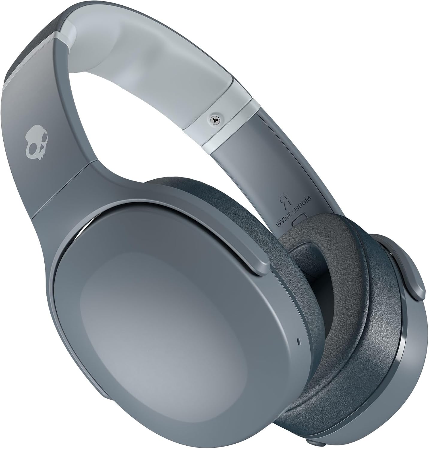 Skullcandy Crusher Evo Wireless Bluetooth Headphones with Extra USB-C Charging Cable, Multi-Sensory Bass, Noise Isolating Over-Ear Fit, 40 Hours Battery, Microphone for iPhone Android – True Black