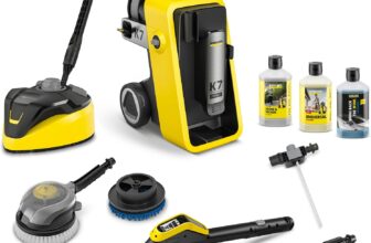 Kärcher K 7 Comfort Premium Connect Car & Home Pressure Washer, Pressure: 180 Bar, Flow Rate: 600 l/h, Area: 60 m²/h, High Pressure Hose, Hose Drum, App Control, Car & Home Kit