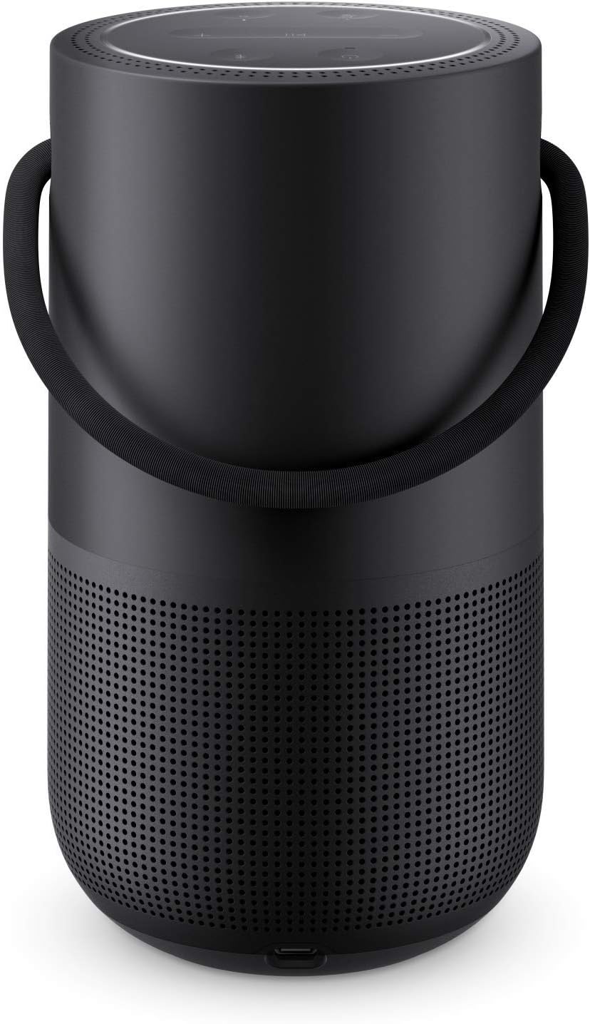 Bose Portable Smart Speaker – avec Contrôle Vocal Alexa Intégré, Noir