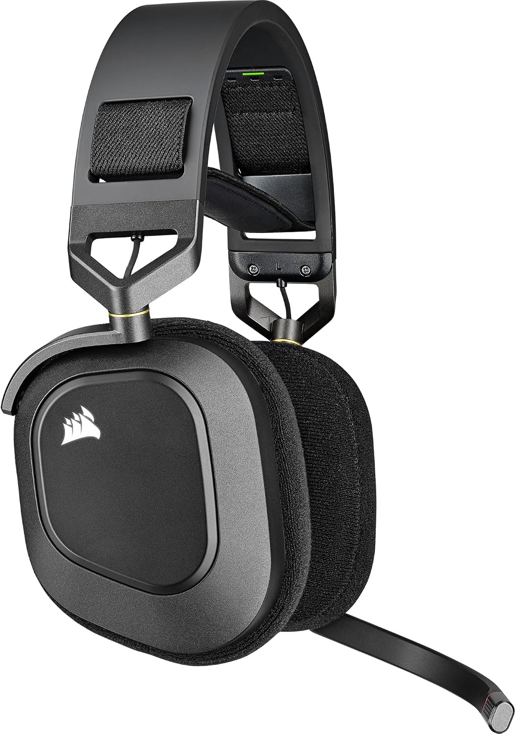 MEUKPE HS80 RGB Wireless Premium-Gaming-Headset mit Dolby Atmos Audio (Omnidirektionales Mikrofon, 60ft Reichweite, Bis zu 20 Stunden Akkulaufzeit