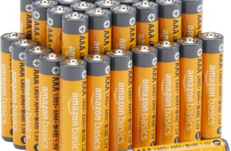 Amazon Basics AAA Long-Lasting Alkaline Batteries, 36-Count, 1.5 Volt, Reliable Performance, 10-Year Shelf Life, Emergency Storage