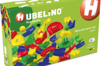 Hubelino 128 Piece Run Elements – The Original Marble Run Expansion Set – Made in Germany