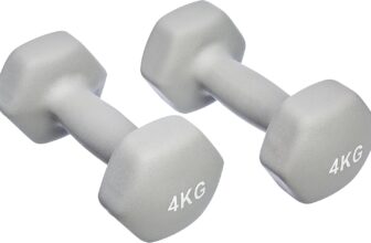 Amazon Basics 4kg Dumbbells, 2-Pair