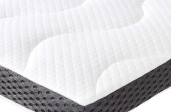 Amazon Basics Gel-Foam Topper White, 160 x 200 x 7 cm